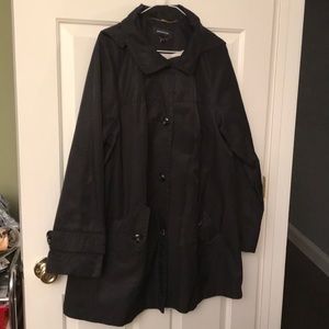 Hooded Rain Coat